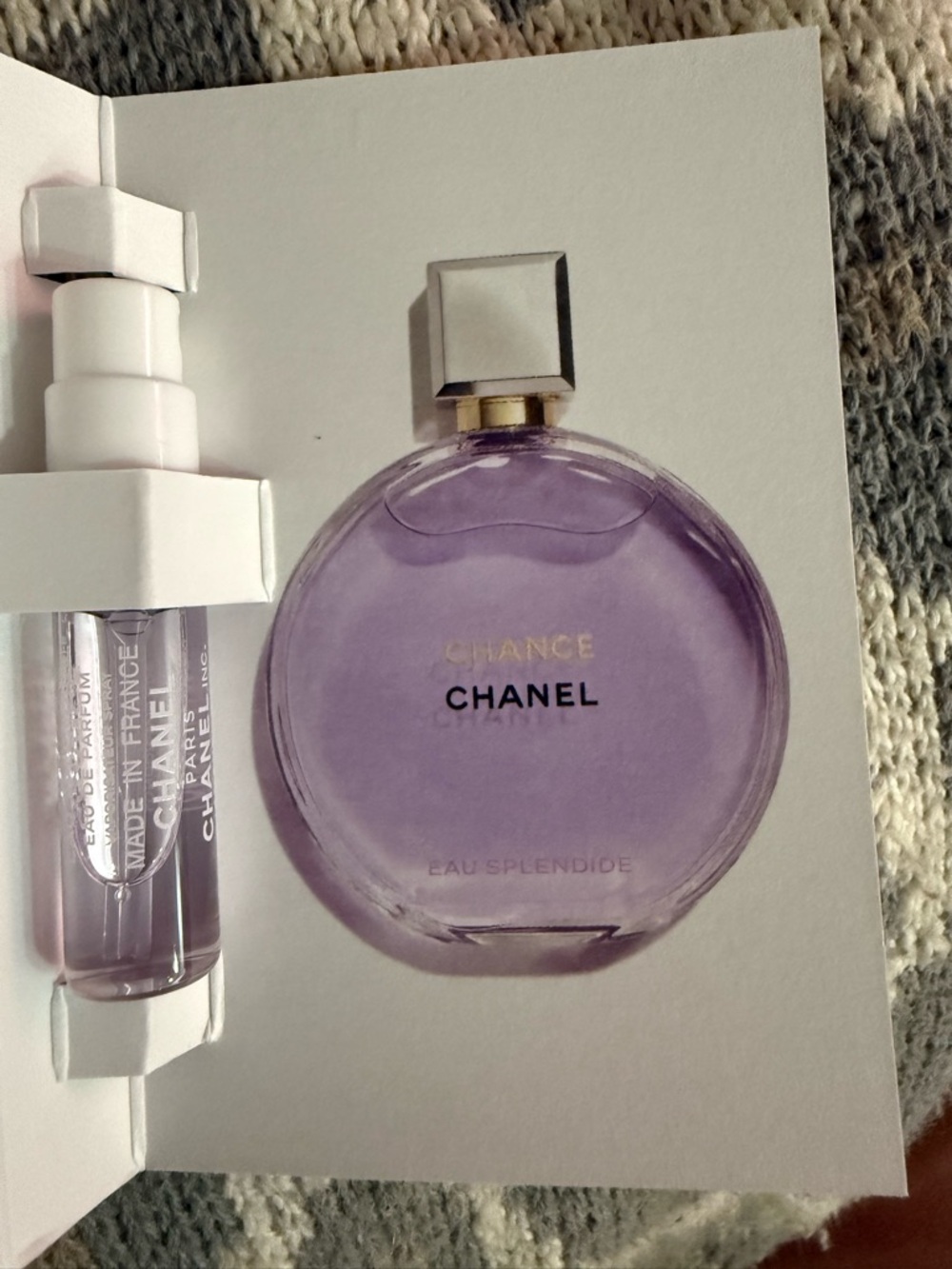 CHANEL Chance EAU SPLENDIDE Sample-Pack of 5 - Picture 3 of 4